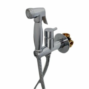 Гигиенический душ со смесителем Webert Elio EL870301345, никель Гигиенический душ со смесителем Webert Elio EL870301345, никель