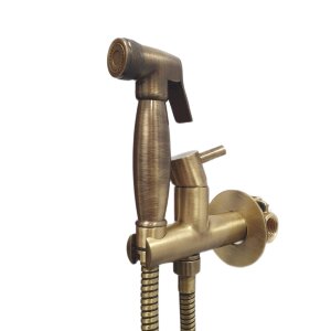 Гигиенический душ со смесителем Webert Elio EL870301065, бронза Гигиенический душ со смесителем Webert Elio EL870301065, бронза