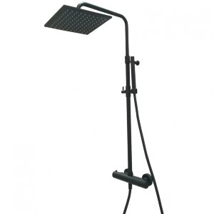 Душевая система с термостатом Webert Elio EL980515560METAL, черный Душевая система с термостатом Webert Elio EL980515560METAL, черный