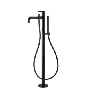 Смеситель для ванны напольный Webert Elio EL851101560, черный Смеситель для ванны напольный Webert Elio EL851101560, черный